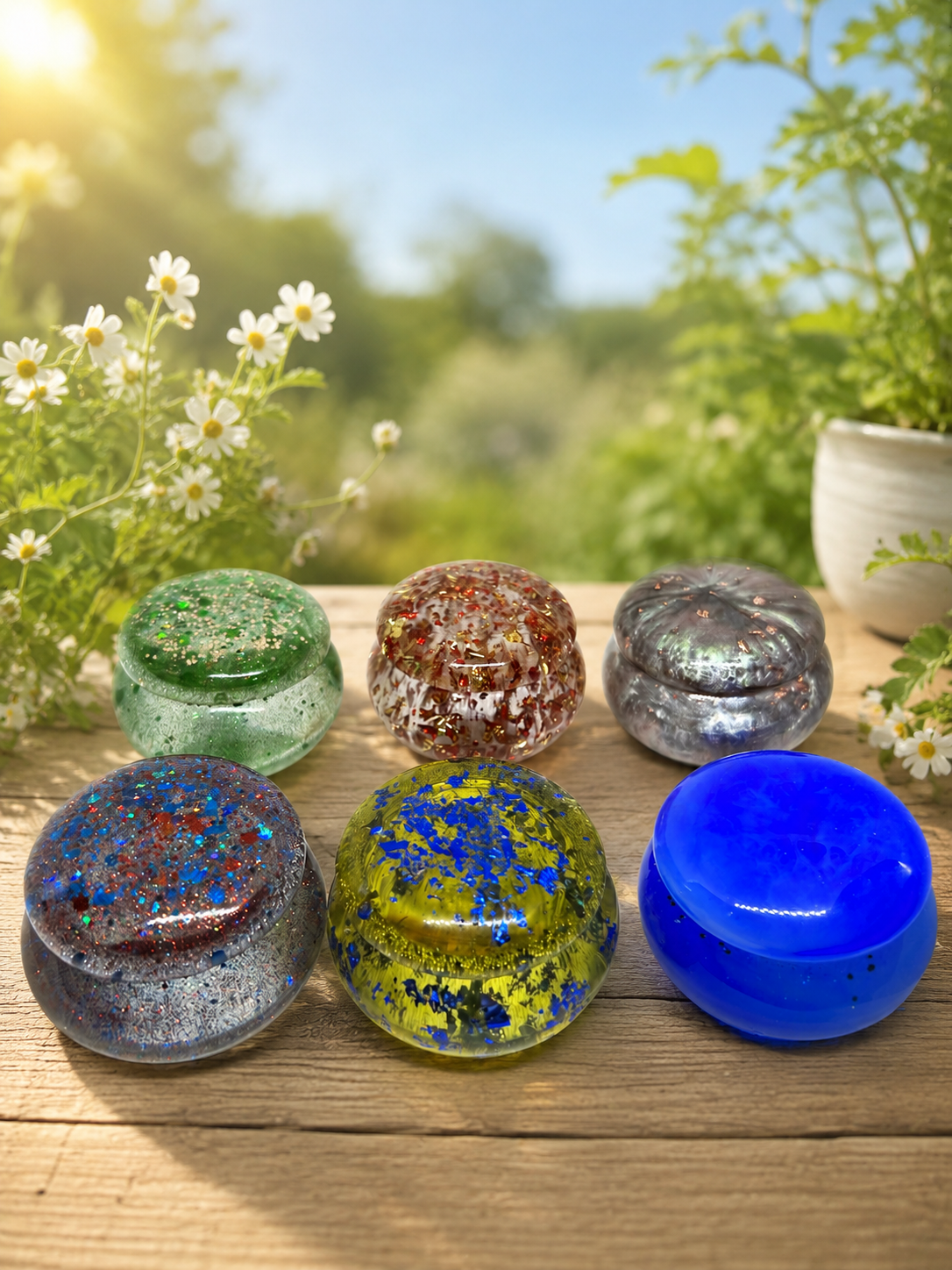 Small Round Trinket Box